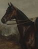 Vintage Horse Painting | Prints by Capricorn Press. Item made of paper compatible with boho and minimalism style