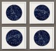 Constellation print package, Celestial print | Prints by Capricorn Press. Item made of paper works with boho & minimalism style