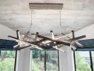 Infinity S | Chandeliers by Next Level Lighting. Item made of walnut