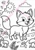 Cute Animals Coloring Pages Printable PDF | 15 Adorable Animal Coloring Sheets for Kids and Adults | Cat Dog Panda Owl Fox Turtle | Paintings by Colorize Paper Studio