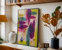 In the Middle of Becoming 18x24in – Contemporary Abstract Painting | Oil And Acrylic Painting in Paintings by Abby May