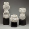 Babette Pierced Tabletop Sculpture, Femme Collection | Sculptures by Lynne Meade. Item made of stoneware