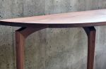 Modern Demilune Entryway Console Table | Tables by Marco Bogazzi. Item composed of oak wood in modern style