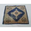 Vintage Square Doormats, Set Of 4, Quadruple Handwoven Rugs | Area Rug in Rugs by Vintage Pillows Store. Item made of cotton & fiber