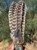 Native American Smudge Feather Fan | Public Art by Pima Sage
