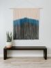 Extra Large Dyed Macrame Wall Hanging / Fiber Art | Wall Hangings by Love & Fiber. Item composed of cotton