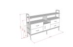 Entertainment center, Scandinavian Sideboard | Media Console in Storage by Plywood Project. Item made of wood compatible with minimalism and mid century modern style