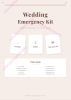 Wedding Planner Printable Bundle | 10 Pages | Checklist Budget Guest List Seating Chart Timeline Emergency Kit | A4 Instant Download PDF | Gift Cards by Colorize Paper Studio