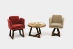 Allison X Chair | Armchair in Chairs by ARTLESS. Item made of wood & fabric