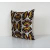 Silk Ikat Velvet Pillow, Silk Square Designer Cushion Cover, | Pillows by Vintage Pillows Store