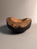 Carved Wide Edge Yakisugi Bowl | Decorative Bowl in Decorative Objects by Wood Alchemist Studio. Item made of wood
