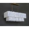 Alan Mizrahi IQ2874 Bnidrar Selenite 3 Tier | Chandeliers by Alan Mizrahi Lighting Design