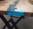 Custom Order Epoxy Resin Table - Epoxy Resin Dining Table | Tables by LuxuryEpoxyFurniture. Item composed of wood and synthetic