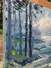Mist Over Bloomline | Paintings by Lisa Elley ART