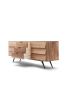 Credenza in Solid Board Oak / Walnut | Storage by Manuel Barrera Habitables. Item composed of oak wood in scandinavian style