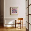 Intersecting Stripe Block Colour Study Painting | Collage in Paintings by Amelia Coward