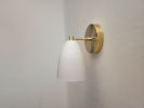 Straight Arm Wall Sconce - Industrial Decor Light - Matte | Sconces by Retro Steam Works. Item composed of metal in industrial or modern style