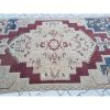 Vintage Central Anatolian Taspinar Wool Turkish Area Rug | Rugs by Vintage Pillows Store. Item composed of cotton and fiber