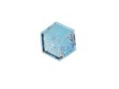Sky Grid Hex Tray | Decorative Tray in Decorative Objects by RAW & UNIQ