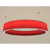 Alan Mizrahi AM1848R Muse Round Shade Fabric Lamp | Chandeliers by Alan Mizrahi Lighting Design