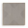 Geo X in Stone by DSCVR Art Framed Canvas Wall Art | Prints by ArtCollectiv
