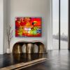 Thunderbolt | Oil And Acrylic Painting in Paintings by Checa Art. Item composed of canvas and synthetic