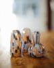 Glass Blown Icy Coral Mini Vase | Vases & Vessels by Maria Ida Designs. Item composed of glass