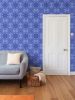 Sargassum Seaweed Pattern - Blues | Wallpaper in Wall Treatments by Sean Martorana. Item made of paper