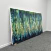 Lagon Bleu | Oil And Acrylic Painting in Paintings by Lisa Carney