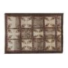 Organic Wool Floral Turkish Karapinar Tulu Rug - Shaggy Carp | Area Rug in Rugs by Vintage Pillows Store