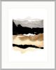 Mountains + Valleys Framed Print | Prints by Kim Knoll. Item made of paper