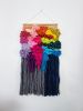 PATCHWORK RAINBOW woven wall hanging | Macrame Wall Hanging in Wall Hangings by Nova Mercury Design. Item composed of fiber