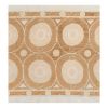 1960s Neutral Unusual Samarkand Uzbekistan Suzani - Soft Col | Tablecloth in Linens & Bedding by Vintage Pillows Store