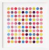 One Hundred Splash Dots Painting, Copper | Collage in Paintings by Amelia Coward