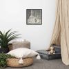 Framed Paper Print - Crystal Memory - Monochrome Still Life | Work by Eman's Gallery