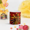 Coffee Mug - Solar Burst - Colourful Geometric Abstract | Work by Eman's Gallery