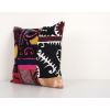 Vintage Turkish Patchwork Suzani Pillow, Suzani Pillow Case | Cushion in Pillows by Vintage Pillows Store
