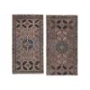 Distressed Low Pile Yastik Rug - a Pair | Area Rug in Rugs by Vintage Pillows Store