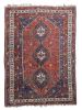 Gorgeous Vintage Rug | Clay, Sunflower Yellow, Deep Indigo | Area Rug in Rugs by The Loom House. Item composed of cotton and fiber