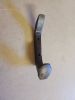 Railroad Spike Double Coat Towel Hook Hand Forged | Hardware by Element Hand Forged Hardware. Item composed of steel in rustic style