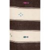 Vintage Turkish Hemp Kilim Rug 5'10" X 11'4" | Small Rug in Rugs by Vintage Pillows Store. Item composed of cotton