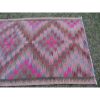 1970s Vintage Geometrical Caucasian Kilim Runner | Runner Rug in Rugs by Vintage Pillows Store. Item made of cotton