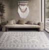 Boho Jute Area, Punja Kelim Rug, Handmade Neutral Rug, Farmhouse Living Room Carpet | Area Rug in Rugs by Swiflo
