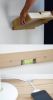 Floating Wood Nightstand | Storage by Manuel Barrera Habitables. Item composed of wood in scandinavian style