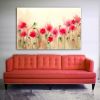 Field of Poppies | Prints by Brazen Edwards Artist. Item made of canvas with paper