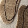 Handwoven Wool Wall Art Set, Abstract Textile Boho Decor, Neutral Fiber Panels | Wall Hangings by Swiflo