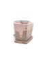Blush Sand Hex Set | Planter in Vases & Vessels by RAW & UNIQ