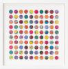One Hundred Splash Dots Painting, Lavender | Collage in Paintings by Amelia Coward