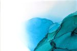 color study - aquamarine blue, greens | Watercolor Painting in Paintings by Megan Spindler