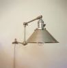 Plug in Kitchen Shelves Sconce - Adjustable Wall Light | Sconces by Retro Steam Works. Item composed of brass in mid century modern or industrial style